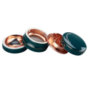 Grinder aus Porzellan; grün, 4-tlg.; Ø 63 mm