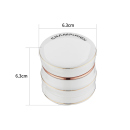 Grinder aus Porzellan; weiß, 4-tlg.; Ø 63 mm