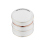 Grinder aus Porzellan; weiß, 4-tlg.; Ø 63 mm