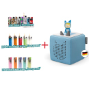 Aktion 600 Feuerzeuge + Toniebox Starterset hellblau