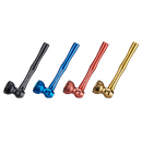 Handpfeifen "Mini Alu" Metall, 8,5cm; 24er Display