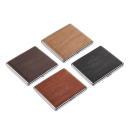 Zigarettenetui "Wooden" für 20 Zig., mit Gummiband, 12er Display