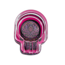 Glasaschenbecher "Skull" 9,5 x 7 cm, 6er Display