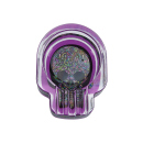 Glasaschenbecher "Skull" 9,5 x 7 cm, 6er Display