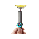 Metallfeuerzeuge "Dublin", Reibrad, Jet-Flame, 6er Display