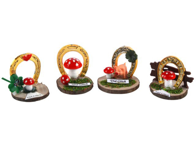 Glücksbringer - Hufeisen 12er Pack