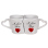 Becher - Set  "I Love you", 2er Pack