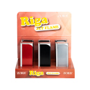 Metallfeuerzeuge "Riga" Jet-Flame, 6er Display