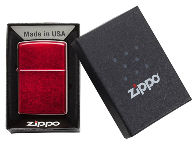 Zippo Feuerzeug - Candy Apple Red