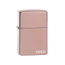Zippo Feuerzeug - Rosé Gold high polish mit Logo