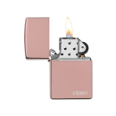 Zippo Feuerzeug - Ros&eacute; Gold high polish mit Logo