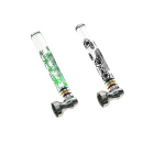 Glaspfeife Champ High Double "Cosmos & Leaf" 15er Display