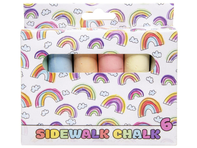 Straßenmalkreide, 6er Pack