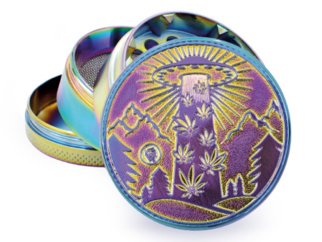 Grinder Icy "420 Ufo" Metal, 4-tlg.: Ø 50 mm