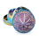Grinder Icy "Trance Leaf" Metal, 4-tlg.: Ø 50 mm