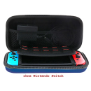 Transportetui für die Nintendo Switch und Zubehör- blau, UVP: 14,99 Euro