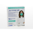 Mundschutz FFP2 NR Maske; grün, 1 Stück