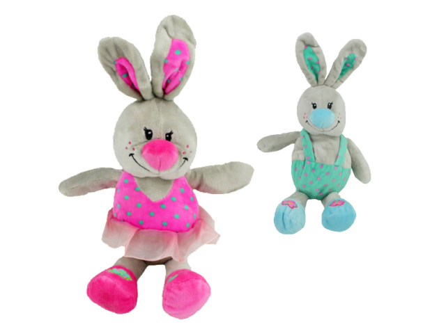 Plüsch Hase, 30 cm, 2-fach sortiert, einzeln