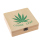 Grass Leaf Aufbewahrungsbox aus Holz