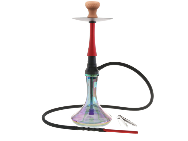 Shisha "Red,Black,Bleue" Höhe ca. 55 cm; 1 Schlauch