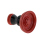 Shisha Kopf Keramik "Rot & Schwarz"; Höhe 9 cm Ø 7,7 cm