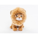 Plüsch Katze mit abnehmbarer Löwenmähne, Höhe 20,5 cm