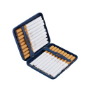 Zigarettenetui "Case Sandy" für 20 Zig., mit Spange, 12er Display