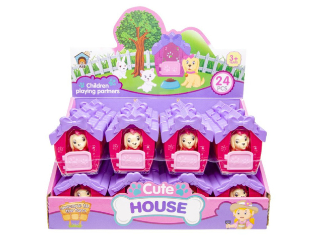 Haus mit Hund, 24er Display