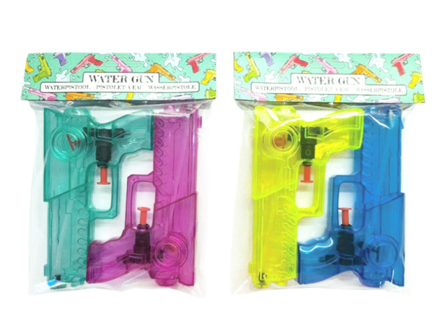 Wasserpistole, 4-fach sortiert, 2er Pack