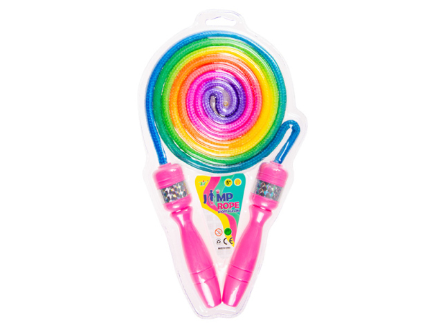 Springseil "Rainbow", 3-fach sortiert, einzeln