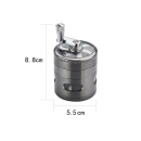 Kurbelgrinder "Anthrazit/Silber" 4-tlg. Ø 5.5cm, einzeln