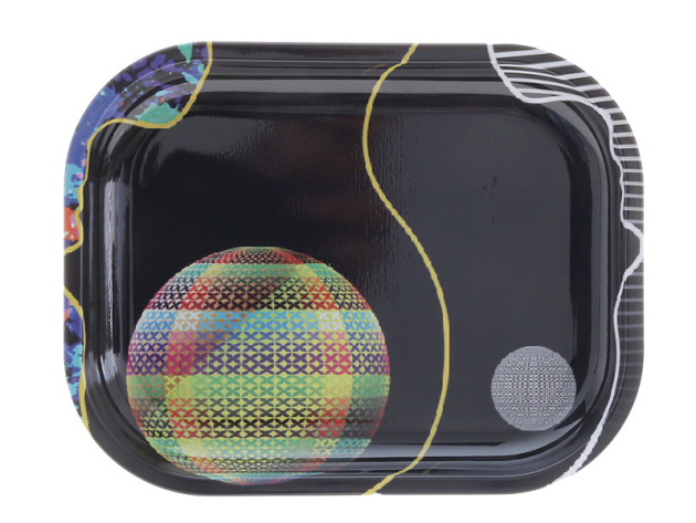 Metall Drehunterlage "Circle", 18 x 14 cm