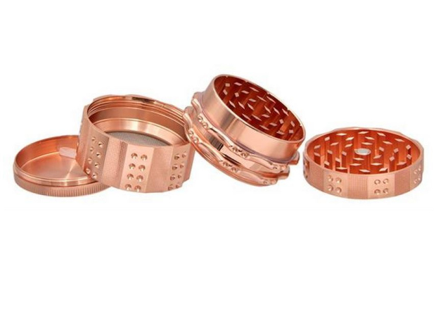 Grinder "Rosegold" 4-tlg., 35 x 51 mm