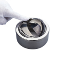 Kippaschenbecher "Chrom" 12 x 5,5 cm; einzeln