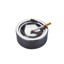 Kippaschenbecher "Chrom" 12 x 5,5 cm; einzeln