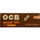 OCB Filter Tips Rolled Virgin in Sticks, 20 Packungen a...