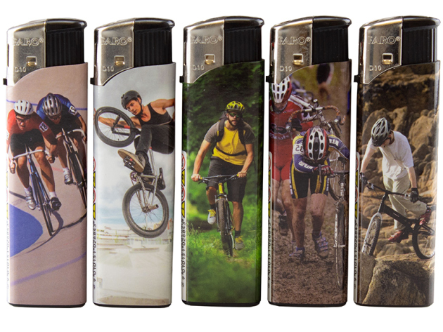 Elektrofeuerzeuge "Radsport", 50er Display