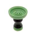 Shisha Kopf Keramik &quot;Gr&uuml;n-Schwarz&quot; ,...