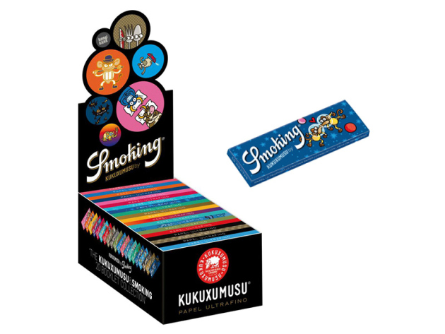 Smoking Kurz kukuxumusu Ultra Fine 50 Hefte je 50 Blatt