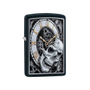 Zippo Feuerzeug - Skull Clock