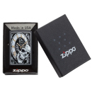 Zippo Feuerzeug - Skull Clock