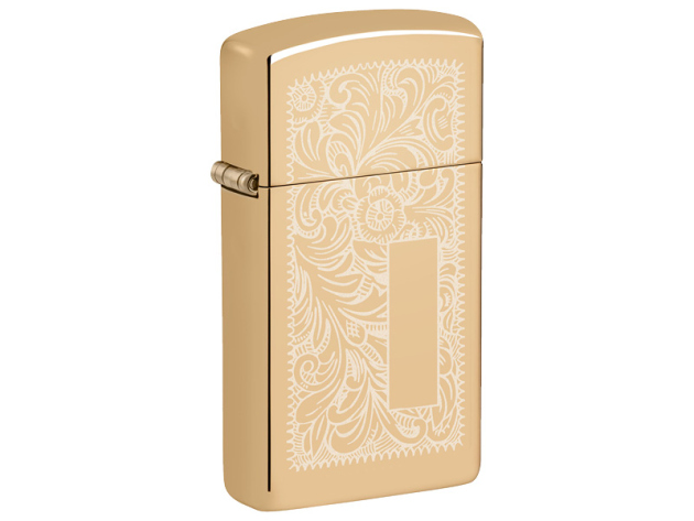 Zippo Feuerzeug - Brass Venetian slim