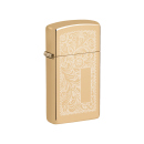Zippo Feuerzeug - Brass Venetian slim