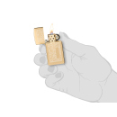 Zippo Feuerzeug - Brass Venetian slim