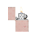 Zippo Feuerzeug - Hearts RoseGold / Laser 360°