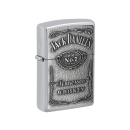 Zippo Feuerzeug - Jack Daniels Emblem chrom