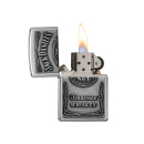 Zippo Feuerzeug - Jack Daniels Emblem chrom