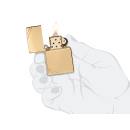 Zippo Feuerzeug - Vintage poliert gold