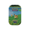 Pokémon - Mini Tin - GO - Karpador, Heiteira, Pikachu, Relaxo oder Evoli
