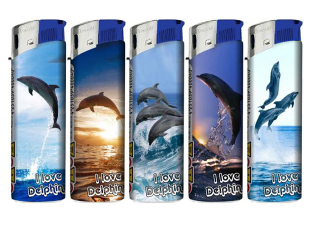 Elektrofeuerzeuge "Delphin", 50er Display